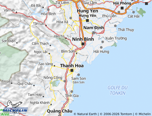 MICHELIN Hà Trung map - ViaMichelin