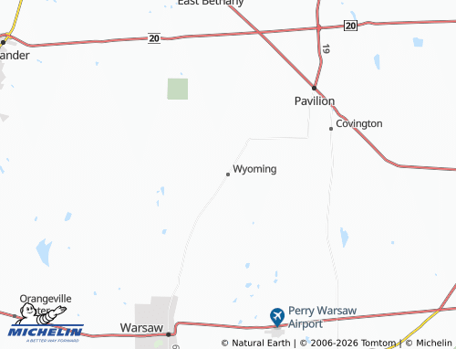 Mapa MICHELIN Wyoming - ViaMichelin