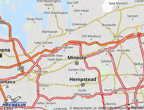 Mapa MICHELIN Williston Park - ViaMichelin