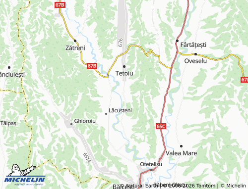 MICHELIN Băroiu map - ViaMichelin
