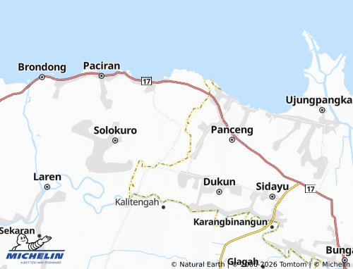 MICHELIN-Landkarte Banyubang - ViaMichelin