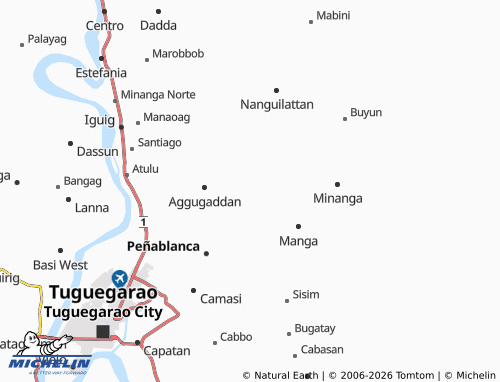 MICHELIN Nabbabalayan map - ViaMichelin