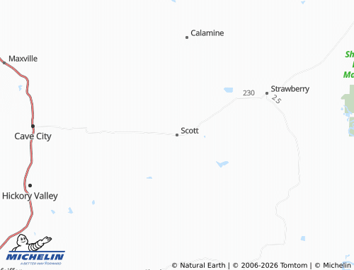 Mappa MICHELIN Scott - ViaMichelin