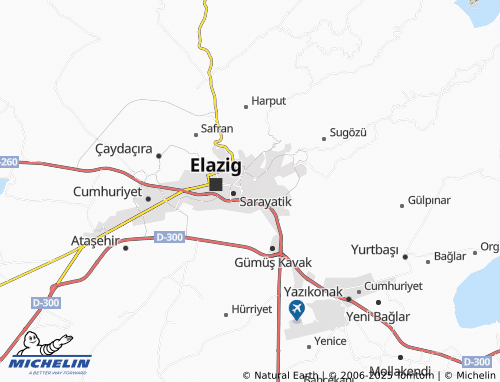 Carte MICHELIN Mustafa Paşa - ViaMichelin