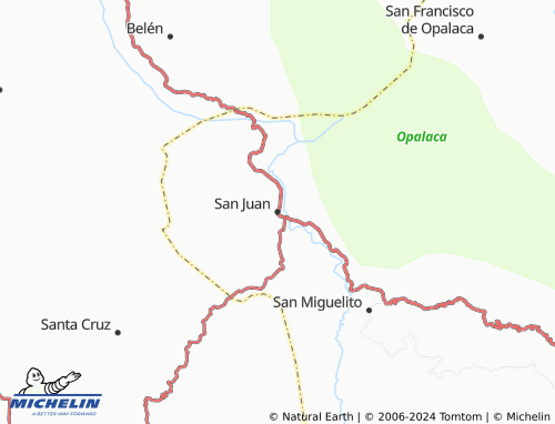 MICHELIN San Juan map - ViaMichelin