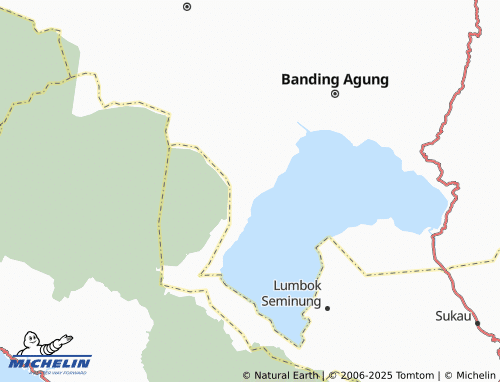MICHELIN Tanjung Agung map - ViaMichelin