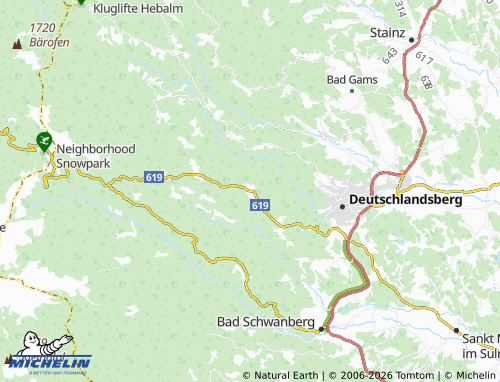 MICHELIN Trahütten map - ViaMichelin