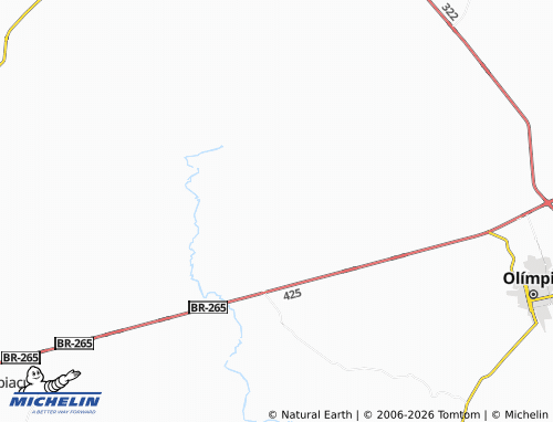 MICHELIN Baguaçu map - ViaMichelin