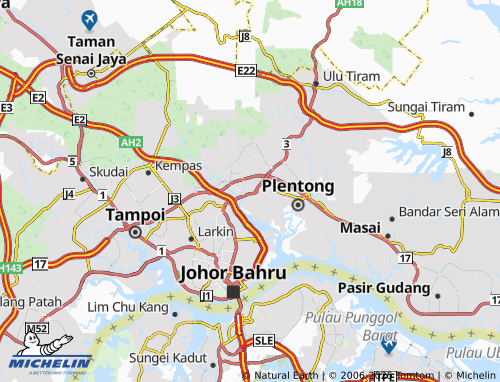 Mappa MICHELIN Taman Dato Penggawa Timur - ViaMichelin