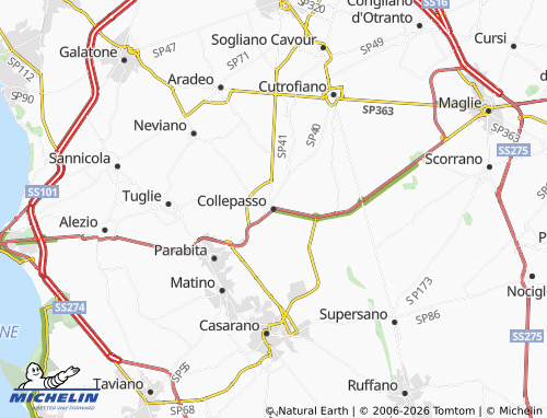 MICHELIN-Landkarte Collepasso - ViaMichelin
