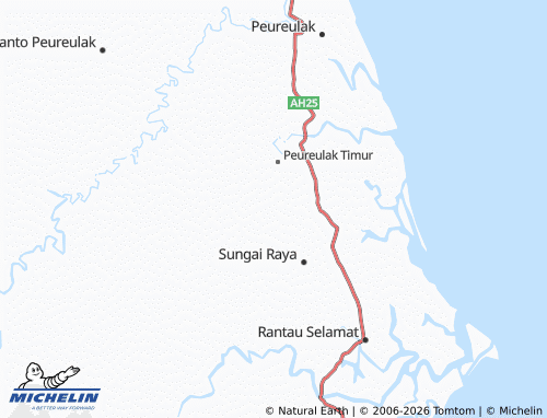 Mappa MICHELIN Bukit Meuriam - ViaMichelin