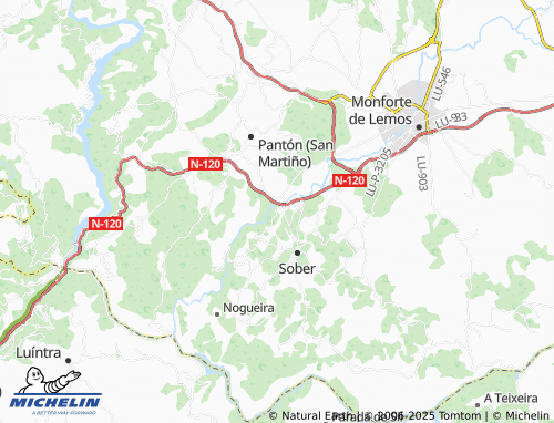 MICHELIN-Landkarte Moradela - ViaMichelin