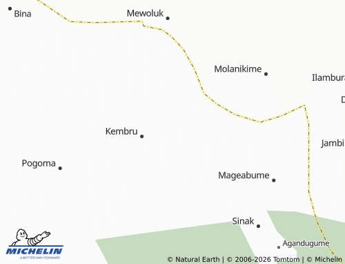 MICHELIN Makuma map - ViaMichelin