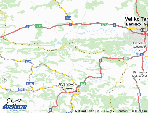 Mappa MICHELIN Kereka - ViaMichelin