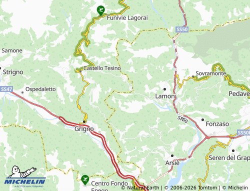 MICHELIN Campigotti map - ViaMichelin