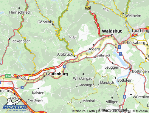 Mapa MICHELIN Albbruck - ViaMichelin