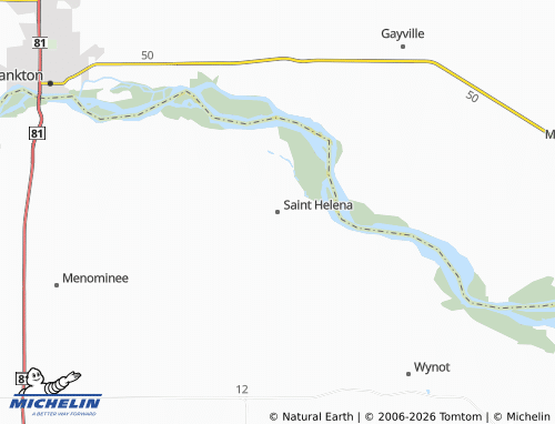 Mappa MICHELIN Saint Helena - ViaMichelin