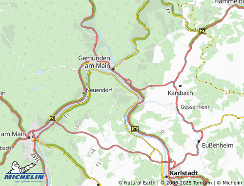 MICHELIN-Landkarte Massenbuch - ViaMichelin