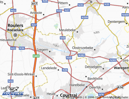 Mappa MICHELIN Ingelmunster - ViaMichelin