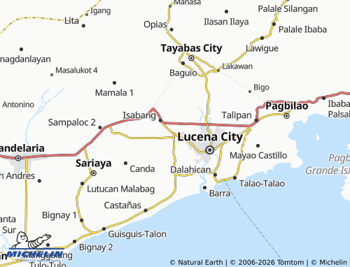 MICHELIN Isabang map - ViaMichelin