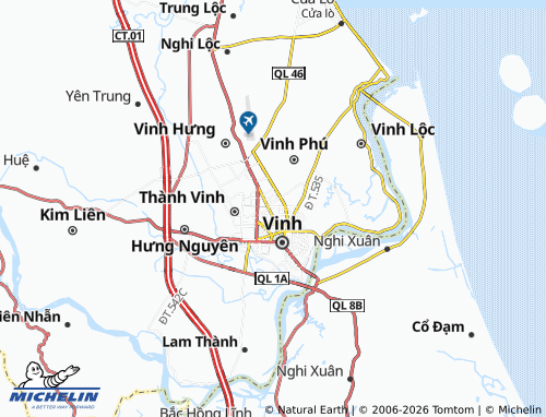 MICHELIN Hưng Phúc map - ViaMichelin