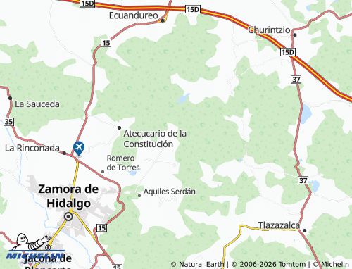Mapa MICHELIN Rancho Seco - ViaMichelin