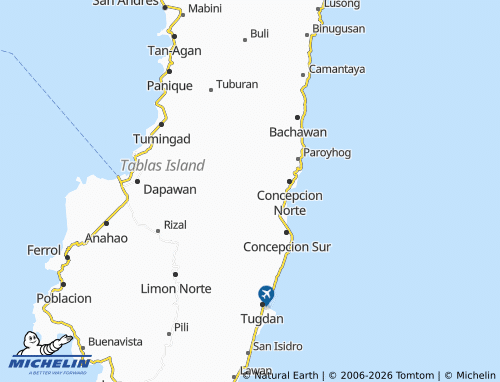 Mappa MICHELIN San Isidro - ViaMichelin