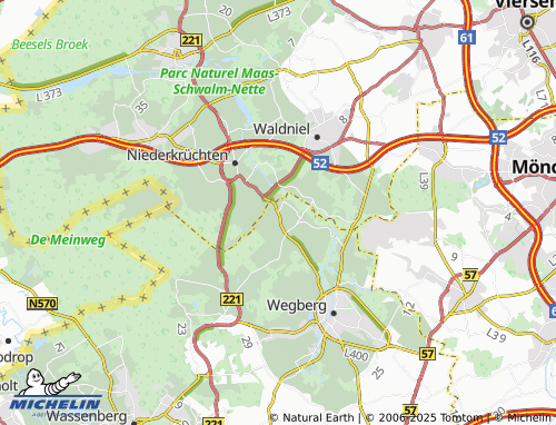 MICHELIN Tetelrath map - ViaMichelin