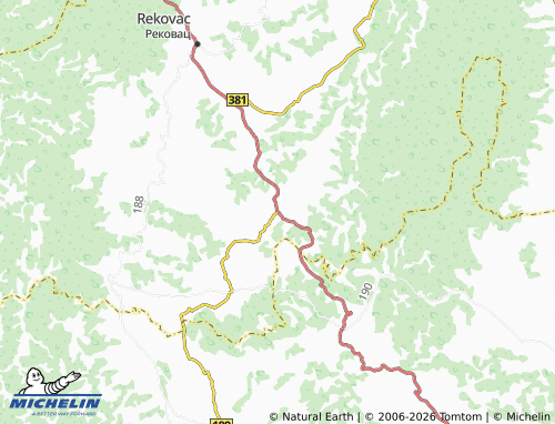 Carte MICHELIN Belušić - ViaMichelin