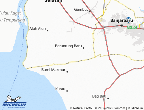 MICHELIN Kampung Baru map - ViaMichelin