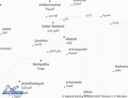 MICHELIN Al Sihaf map - ViaMichelin