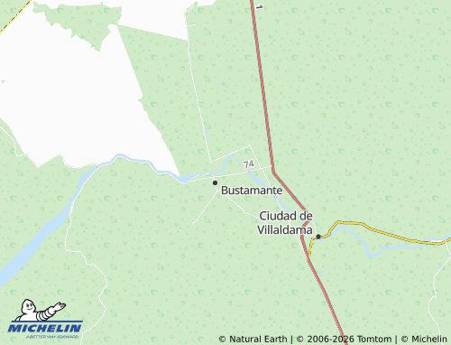 MICHELIN San Miguel map - ViaMichelin