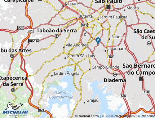 Mapa MICHELIN Santo Amaro - ViaMichelin