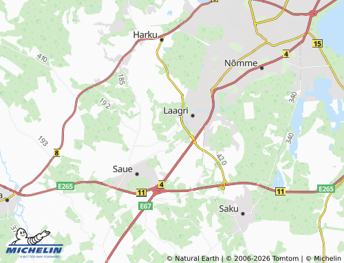 MICHELIN-Landkarte Koidu - ViaMichelin