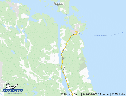 MICHELIN Tomta map - ViaMichelin