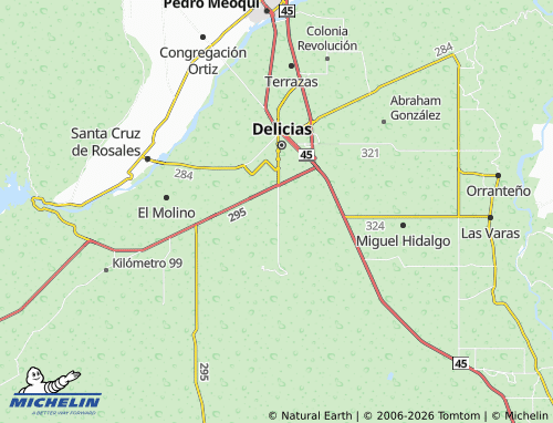 Mappa MICHELIN Laderas del Valle - ViaMichelin