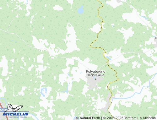 Carte MICHELIN Krivosheino - ViaMichelin