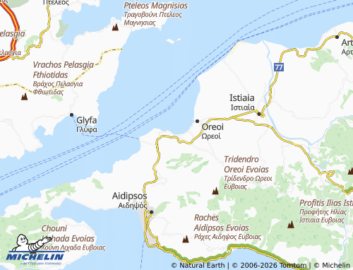 Carte MICHELIN Neos Pyrgos - ViaMichelin