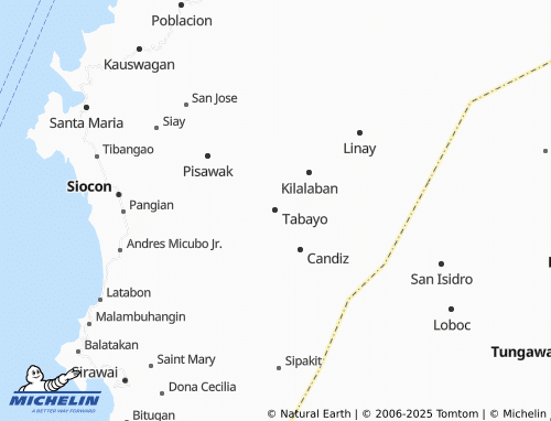 MICHELIN-Landkarte Tabayo - ViaMichelin