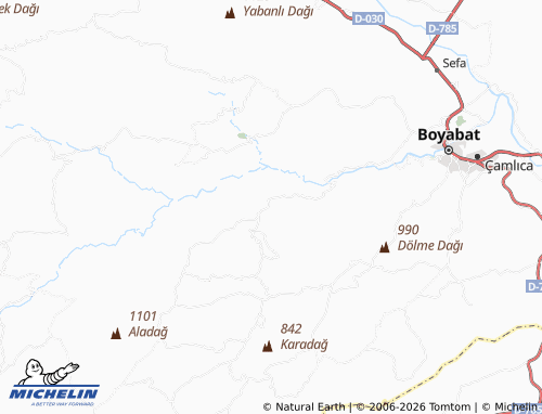 Mappa MICHELIN Çurkuşlar - ViaMichelin