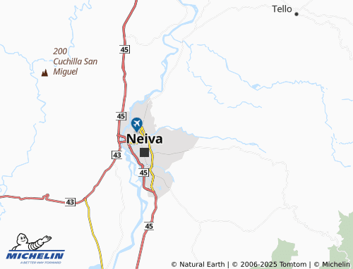 MICHELIN Antonio Nariño map - ViaMichelin