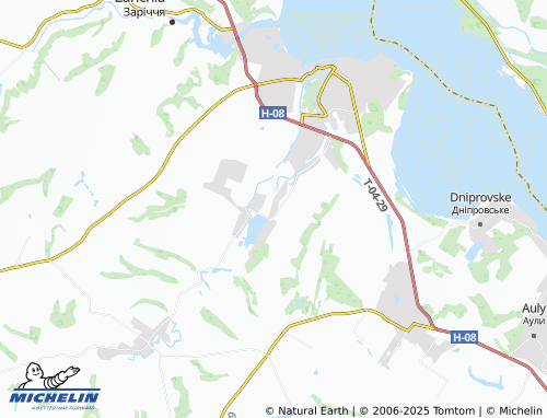 MICHELIN Samotkan' map - ViaMichelin