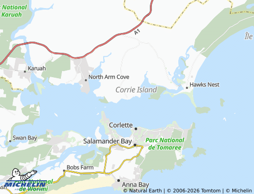 MICHELIN Pindimar map - ViaMichelin