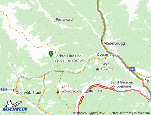 MICHELIN Zeiringgraben map - ViaMichelin