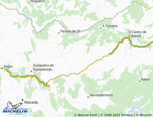 MICHELIN Pradomao (San Xiao) map - ViaMichelin