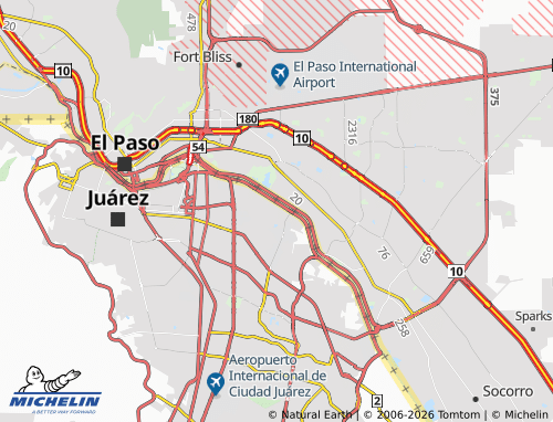 Mappa MICHELIN Rinconada de Las Flores - ViaMichelin