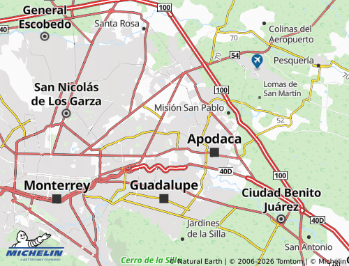 Carte MICHELIN Arboledas de Acapulco - ViaMichelin