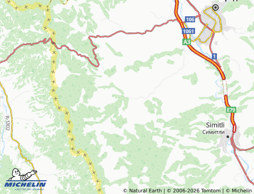 MICHELIN Leshko map - ViaMichelin