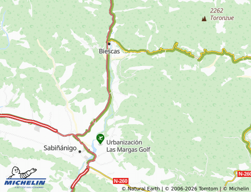 Mappa MICHELIN Oliván - ViaMichelin