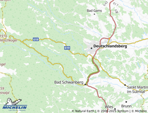 Kaart MICHELIN Kruckenberg - ViaMichelin